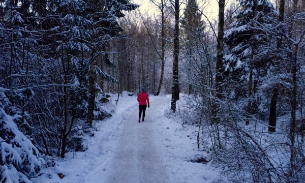 Vinterlöpning i Skrylle