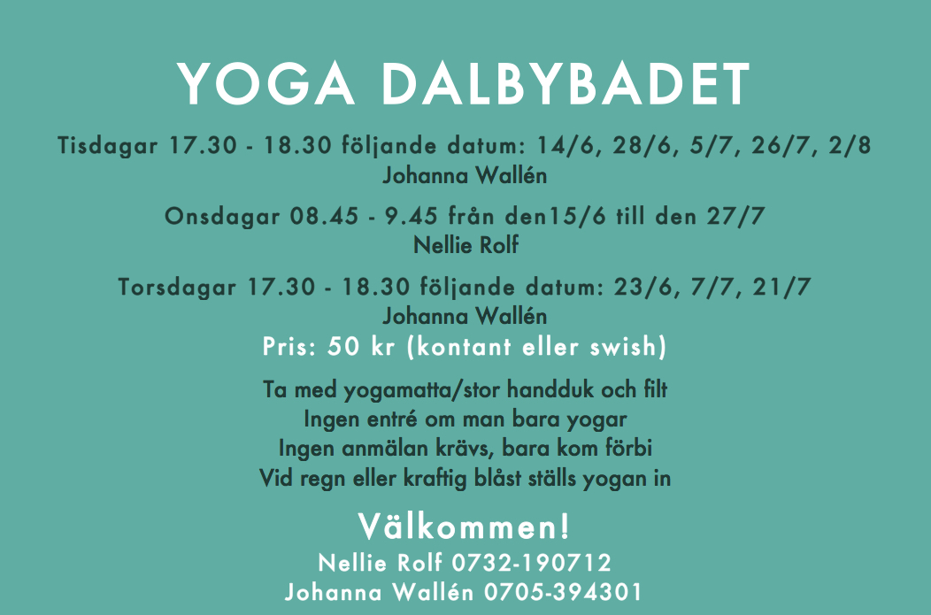 Infoblad sommaryoga