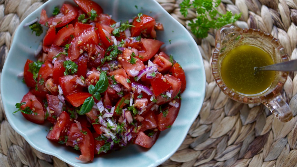 Tomatsallad