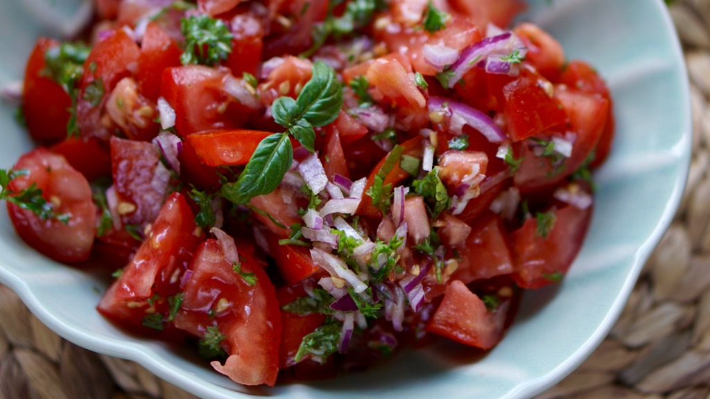 Tomatsallad