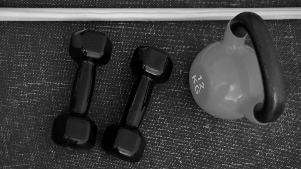 Kettlebell hantlar kvastskaft