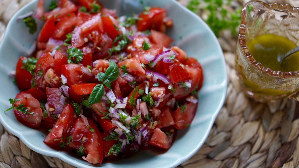 Tomatsallad